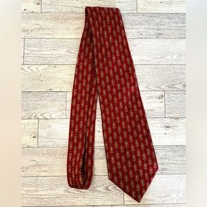 Divinity Christian Cross Designer Tie Men's Silk Necktie Luke 9:23 Maroon‎ 2005